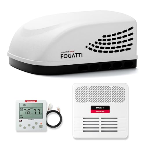 FOGATTI RV Air Conditioner 15000 BTU, Ducted RV AC Unit, Rooftop AC Unit RV, All in One Unit, Easy...