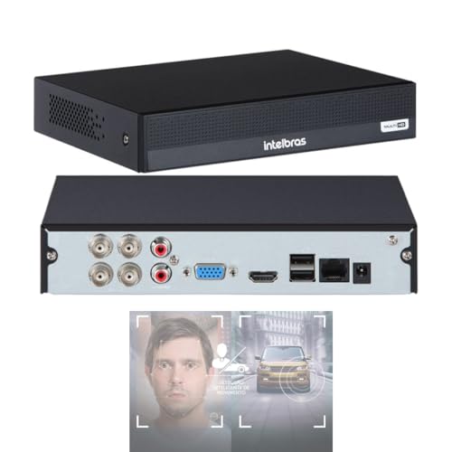 DVR Intelbras 04 Canais 4x1 2MP MHDX 1104-C