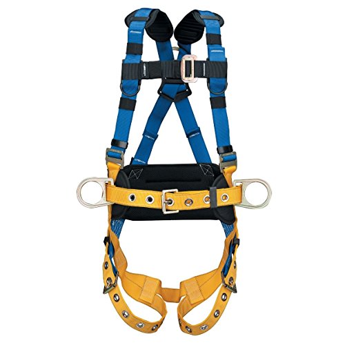 Werner H332104 LiteFit Construction Harness, Tongue Buckle Legs (XL), 1per Pack