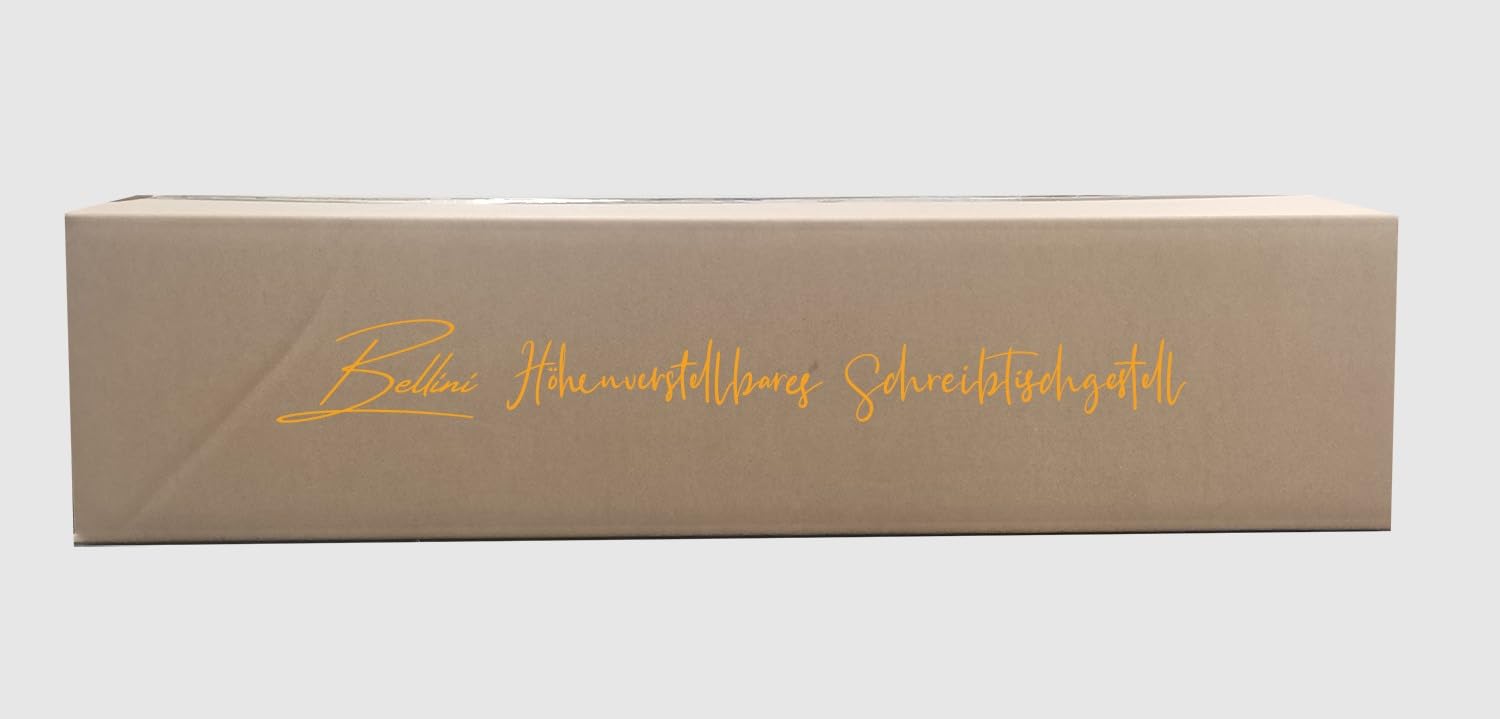 Bellini Höhenverstellbarer Schreibtisch Gestell-Tischgestell - Tischbeine elektrisch für alle Tischplatten | Schreibtischgestell sehr stabil mit Kollisions-Sensor-Memory - 60 bis125 cm - TÜV