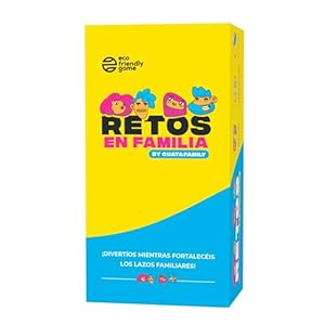 Retos en Familia – Juegos de Mesa del Famoso Juego en Familia Guatafamily – Momentos únicos para Pasar Tiempo en Familia – Diversión para Adultos y Niños – Regalo Navidad Original para Padres y niños