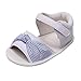 Baskets Low Cuir Laminé Argenté First Leisure Sandals Open Girls Infant Walkers Baby Toddler Bow Toe Chaussures pour enfants Chaussures de bébé Mode Garçon Fille Chaussure (White, 12-18Months)