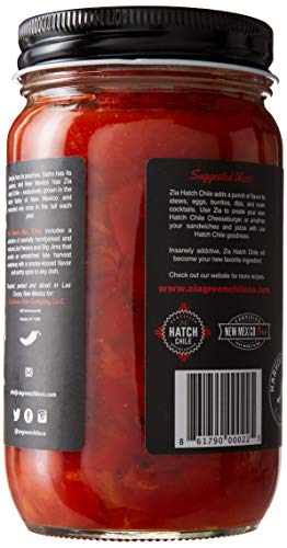 Original New Mexico Hatch Red Chile By Zia Green Chile Company - Delicious Flame-Roasted, Peeled & Diced Southwestern Certified Red Peppers For Salsas, Stews & More, Vegan & Gluten-Free - 16oz - Thumbnail 3