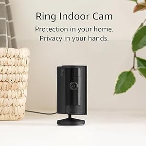 Ring Indoor Cam (2nd Gen) | latest generation, 2023 release | 1080p HD Video & Color Night Vision, Two-Way Talk, and Manual Audio & Video Privacy Cover | Black