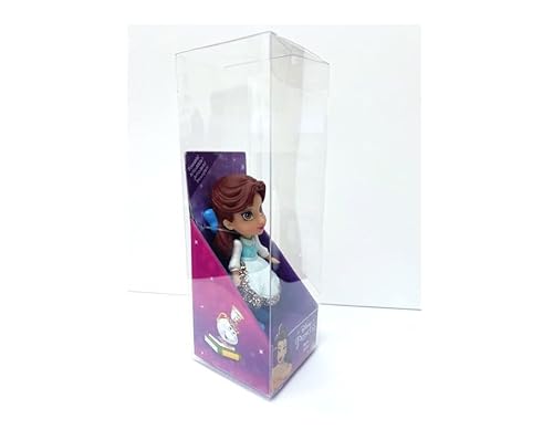 Amarina Packed In Clear Box For Gift Disney Princess Mini Poseable 3.5 Inches Doll Choose From All 11 Style Princess Characters (Belle Blue) #TOP6