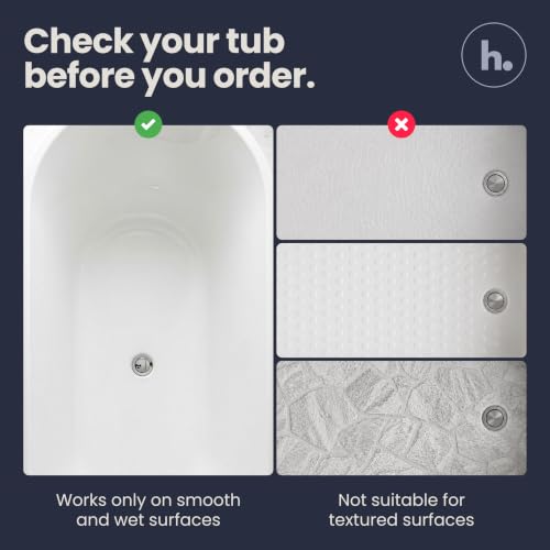 homerella Bathtub Mat Non Slip 35x16 Shower Mat Non Slip Anti Mold BPA Free by Homerella - Used condition - Image 2