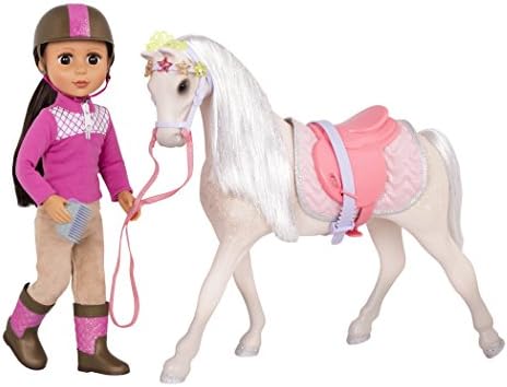 Glitter Girls by Battat - Starlight 14-inch Toy Horse - Doll Clothes and Accessories For Girls 3-Year-Old and Up