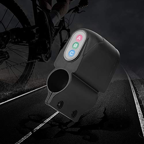 Banapo 6F22 9V Easy To Install Moped Bike Lock, Bicycle Alarm Lock, Waterprood For Bikes Moped Bikes Use Motorcycle #TOP3