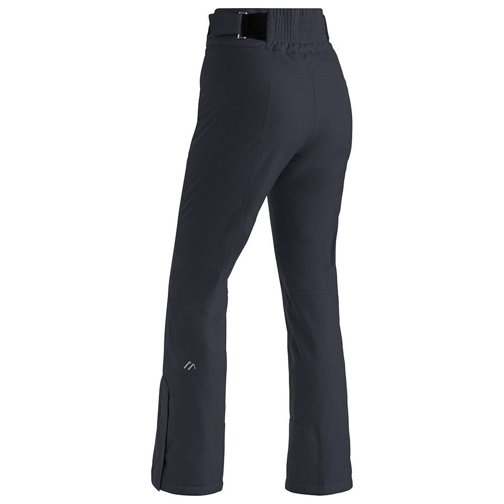 Maier Sports Allissia Slim, Enganliegende Damen Skihose, wasserdichte Schneehose, Stretchmaterial und Verstellbarer Bund, PFC-frei, mTHERM Wattierung & mTEX Wetterschutz