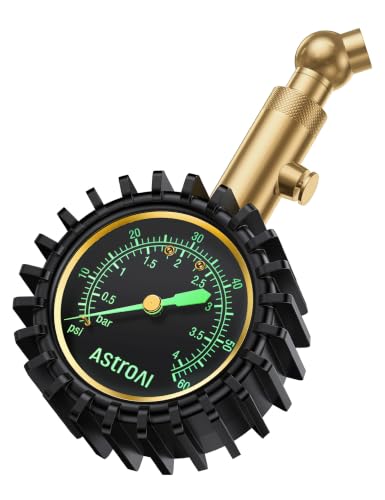 Image of AstroAI A1 Tire Pressure Gauge Battery-Free for Cars, SUVs & Motorcycles