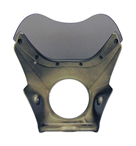 Emgo Venom Mini Cafe Black Fairing Windshield 5.75\" Headlight Opening Mark II - Thumbnail 4