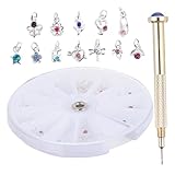 Bijoux pour piercings ongles - pièces de breloques pour ongles sont emballées dans, plus pratiques à transporter et à utiliser, breloques pour ongles ongles