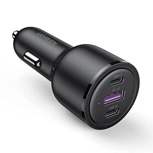 U.green Carregador Veicular Usb C e Usb A Padrão Carregamento Rápido Suportado Qualcomm Quick Charge