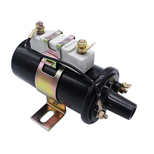 1 pc SHLPDFM electrical Ignition Coil 6 or 12 Volt Compatible with Ford 600 700 800 900 601 701 801 901 Tractors Engine by SHLPDFM - Image 2