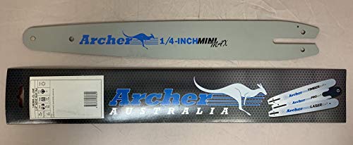 Archer 14" Guide Bar 1/4"-043-72DL Replaces 3005 008 3409 MSA160C-BQ MSA200C-BQ