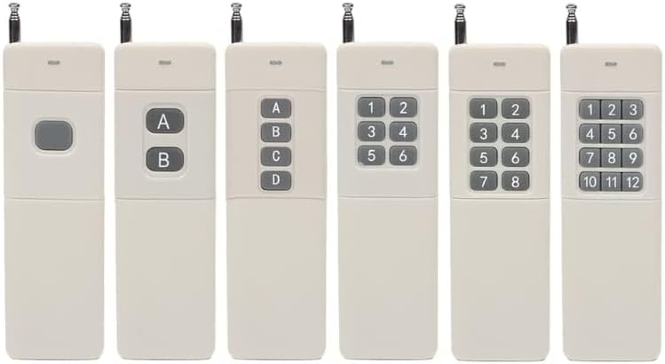 Motor Manual Controller Motor Remote Control Switch Forwards Reverse Up Down Stop 1/2/4/6/8/12CH RF Remote with Feedback Function 5000m Series