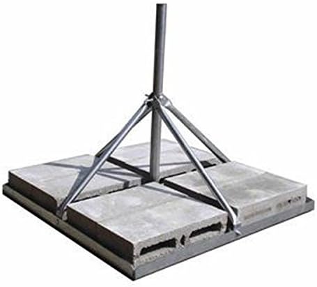 ROHN FRM238 Non-Penetrating Roof Mount with 2.38" OD x 0.154" Wall x 30" Mast