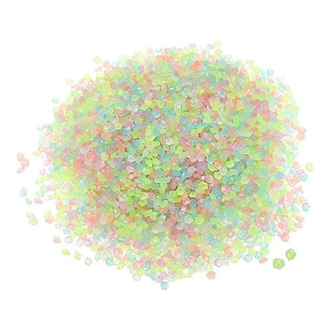 sourcing map 6000pcs Glow Pebbles for Decoration Cover