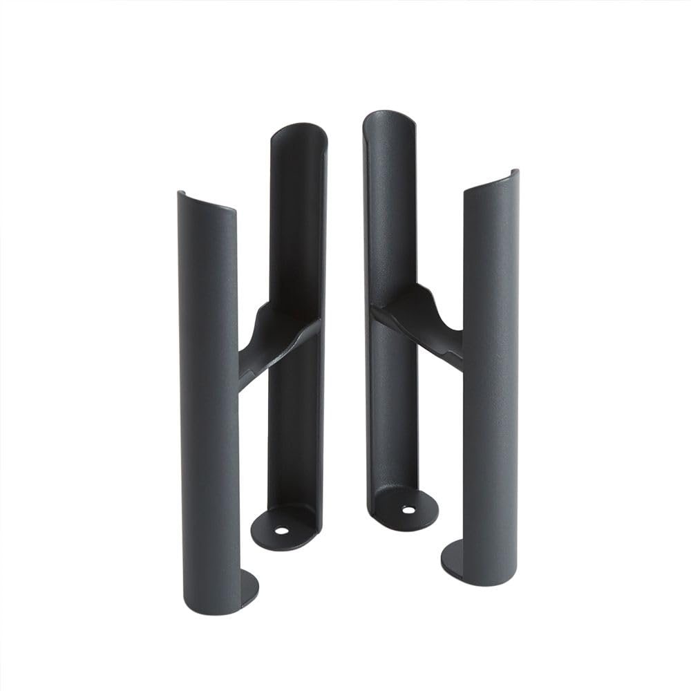 Milano Anthracite Windsor 2 Column Radiator Floor Mounting Feet Kit