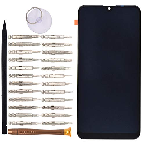 Image of Black Dub-LX1 LCD Display Touch Digitizer Screen Replacement for Huawei Y7 2019