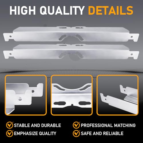 Image of 2 Pack Toe Alignment Tool Plates with Measuring Tape, Wheel Alignment Tool Kit for Cars, Trucks, SUVs, Sturdy and Compact Plates for Fast, Accurate Wheel Alignment Measurements