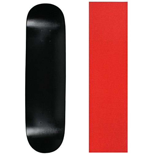 Moose Skateboard Deck Blank Dipped Black 8.25