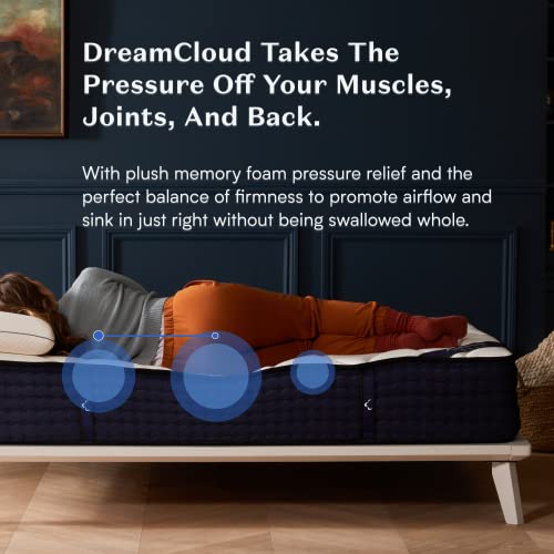Dream-Cloud-14-Queen-Mattress-Gel-Memory-Foam-Luxury-Hybrid-Mattress-365-Night-Trial-5-Premium-Layers-CertiPUR-US-Certified