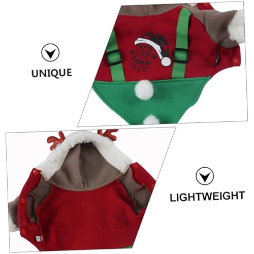 Disfraz de reno para perros pequeño talla S miniatura 7