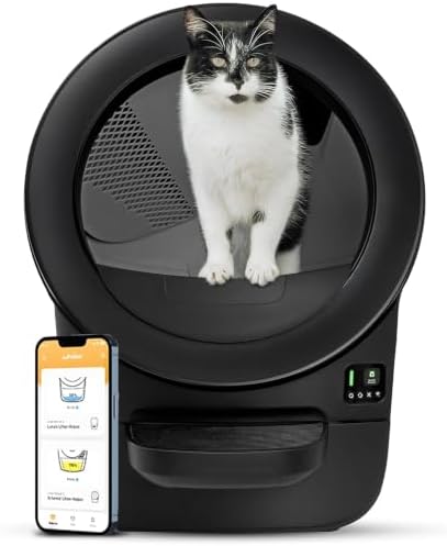 Litter-Robot EVO by Whisker, Black - Automatic Self-Cleaning Cat ...