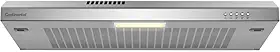 Continental DC8PG Depurador de Ar de Parede Inox 80 cm com 3 Velocidades e Filtro de Algodão, Vazão de 130 m³/h, 40W