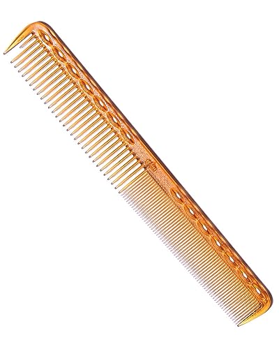 YS Park 339 Fine Cutting Comb - Camel