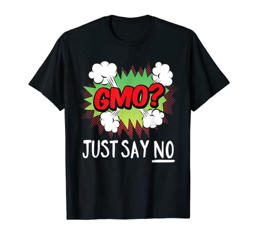 Photo de T-shirt « Say No To GMO » - Végétalien T-Shirt