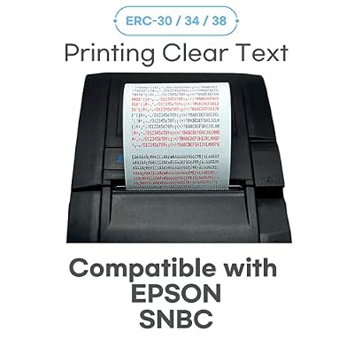 Bixolon (RRC-201BR-16) ERC-30, 16-Pack KD02-00057A Black and Red Ribbon Cartridge ink Compatible with SNBC SRP-275 & SRP-270 (GRC-220BR)