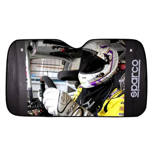 SPARCO Pare-Soleil de Voiture SPC1718L 140 x 70 cm en Aluminium