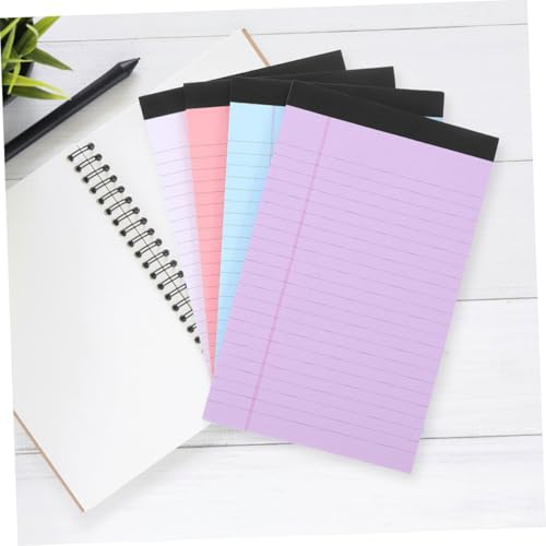 Bloc-notes juridique NUOBESTY ligné petit format pour le travail en lot de 8