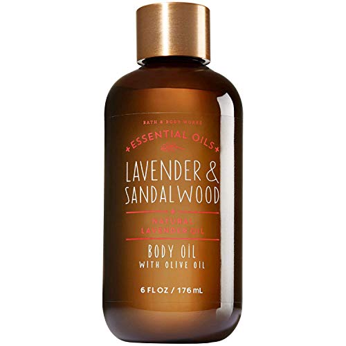 Lavender & Sandalwood Body Oil with Olive Oil
