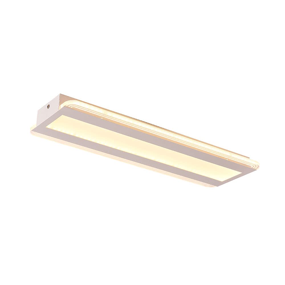 Plafonnier encastré moderne LED et applique longue Bianco pour un éclairage architectural épuré