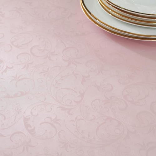 Nappe cirée imperméable haut de gamme résistante marron 140x140