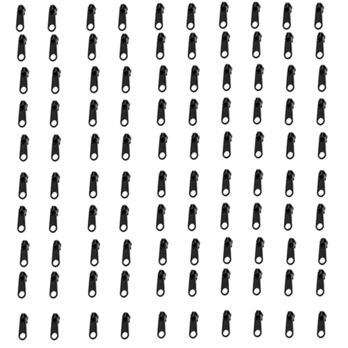 Lot de 100 fermetures éclair de rechange en métal pour vêtements et bagages