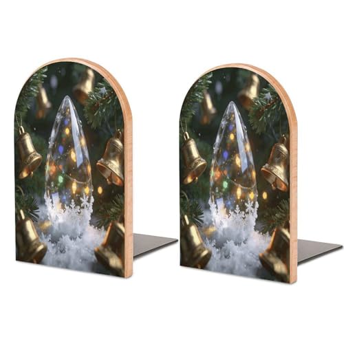 Sujetalibros decorativos de Navidad para escritorios y oficinas 2