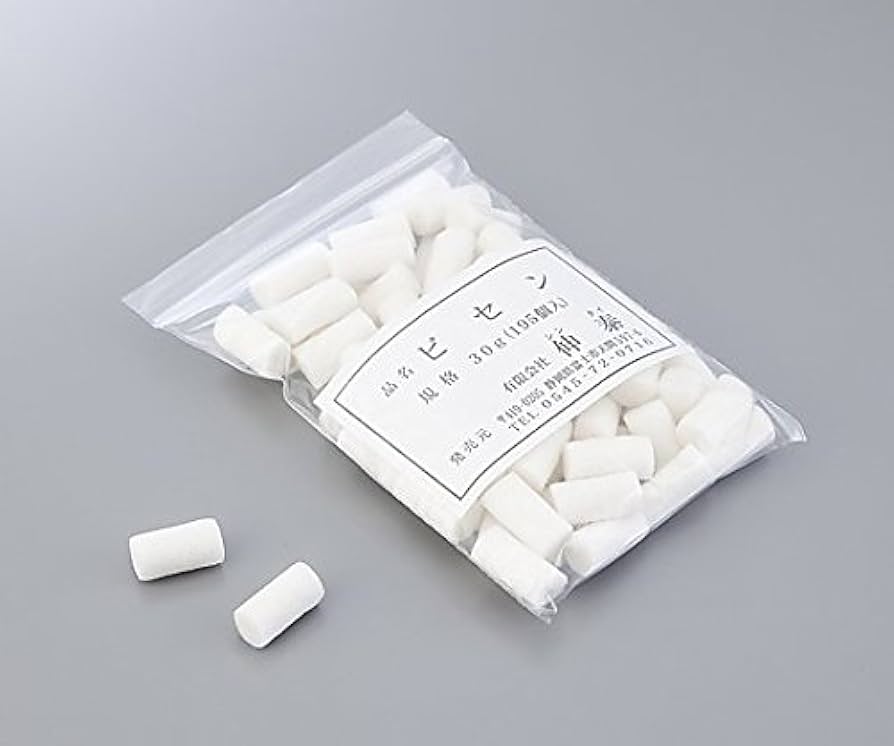 Amazon | 鼻栓 30gパック | AS ONE | ガーゼ・脱脂綿
