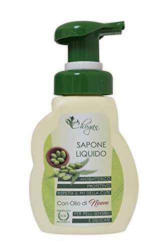 CHOGAN SET 2 PEZZI SAPONE LIQUIDO CON OLIO DI NEEM...