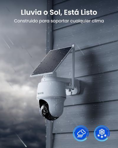 Miniatura 7 de Reolink 2k Camara Vigilancia Wifi Exterior Bateria Solar, Argus Pt-4mp De 360 Con Panel Solar, Ip Sin Cable Con Detección Smart, Cloud, Audio De 2 Via, Compatible Con Alexa