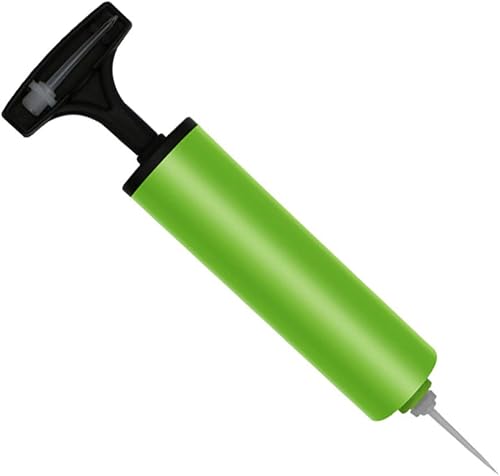 U-M Bomba de aire para fútbol, fútbol, anillo de natación, bomba de aire, bola inflable, bomba de aire de mano de plástico reutilizable con