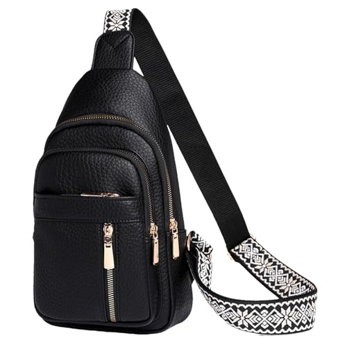 Bolso de hombro pequeño para hombre y mujer en formato banana casual