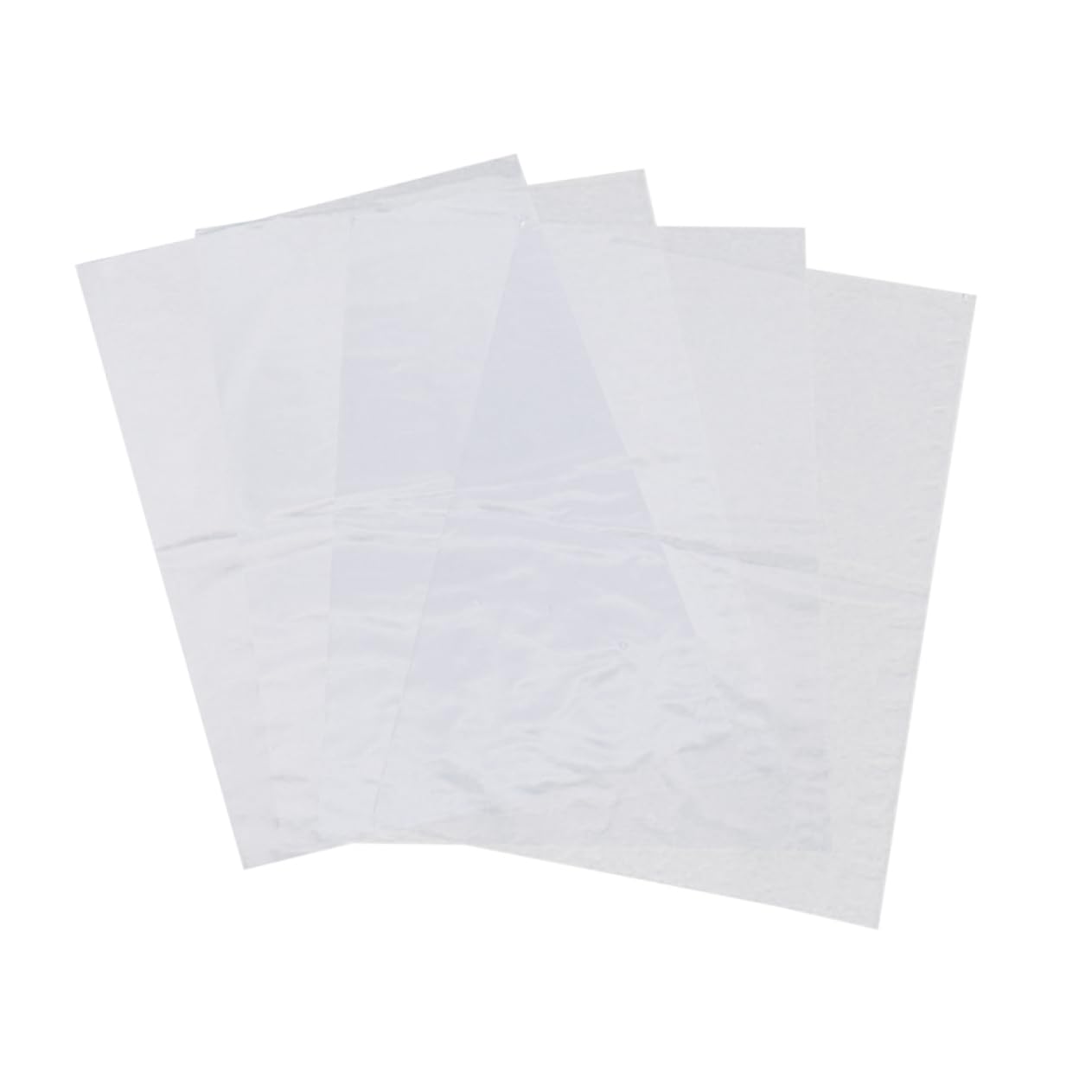 Zerodeko PVC Heat Shrink Wrap Bags for Soap Packaging 100pcs Shrink Film Bags 12x26cm for DIY Crafts and Handmade Soaps