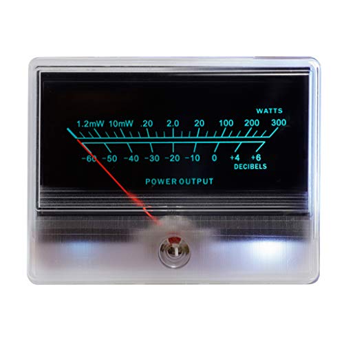 Amplifier Level VU Guage Meter Header With Light Bulbs Audio-Device Stereo Meter Header Bike High Accuracy Accessory VU Meter