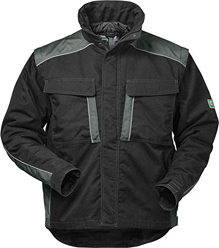 Elysee Canvas-Outdoorjacke Basel Größe, 1 Stück, 3XL, schwarz/grau, 22651-3XL