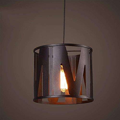 Lustre lettres anglais loft pour illuminer vos dîners au salon et restaurant