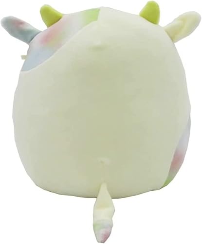 Miniatura 2 de Squishmallows Oficial Kellytoy Escuadrón de Pascua Squishy Animal de peluche suave (Candess vaca, 8 pulgadas)